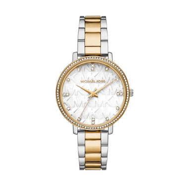 Michael Kors - Pyper Collection, Goldfarbene Armbanduhr aus legiertem Stahl für Damen MK4666 im Sale